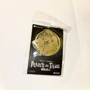Attack on Titan Levi enamel pin
